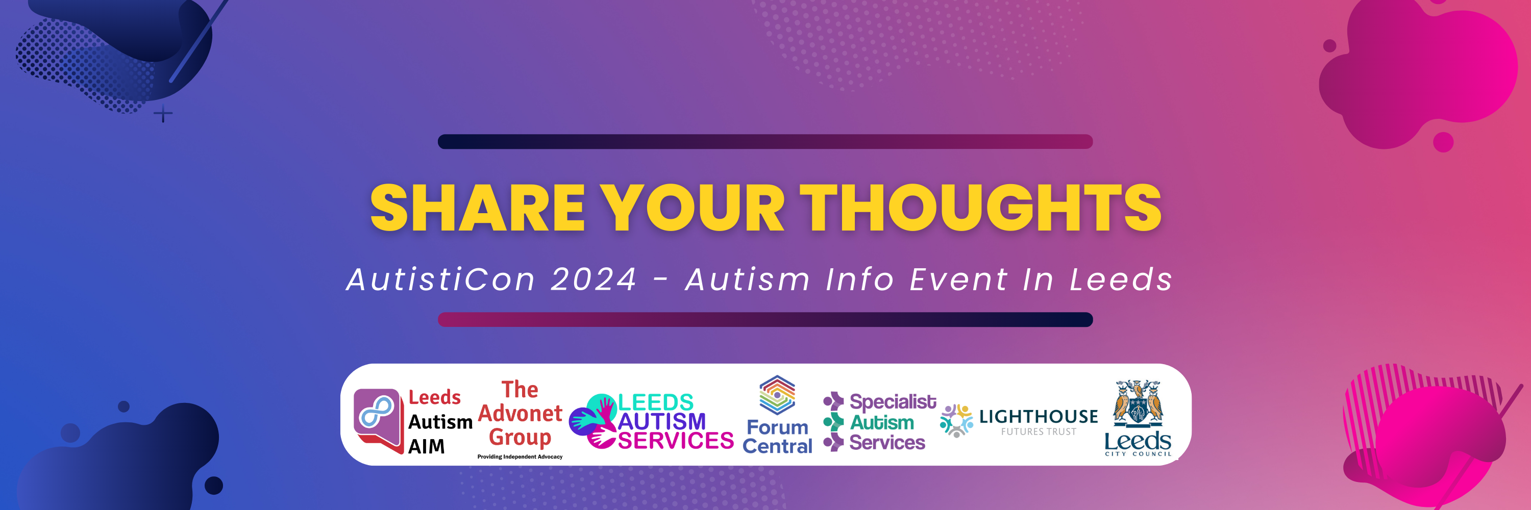 AutistiCon 2024 - Share Your Thoughts - click on this image to take our online survey