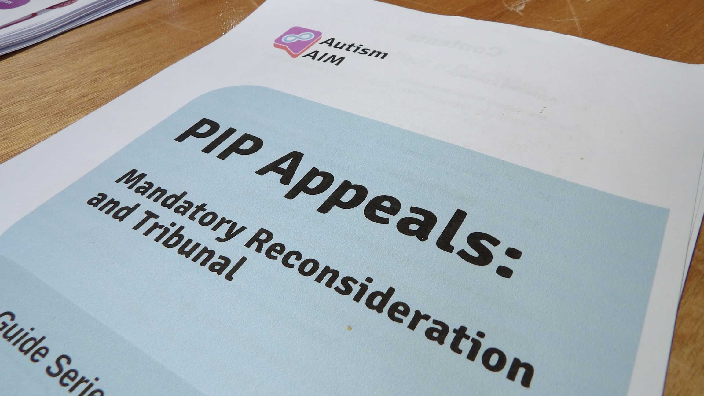 An image of one of our guides to Personal Independence Payment (PIP)